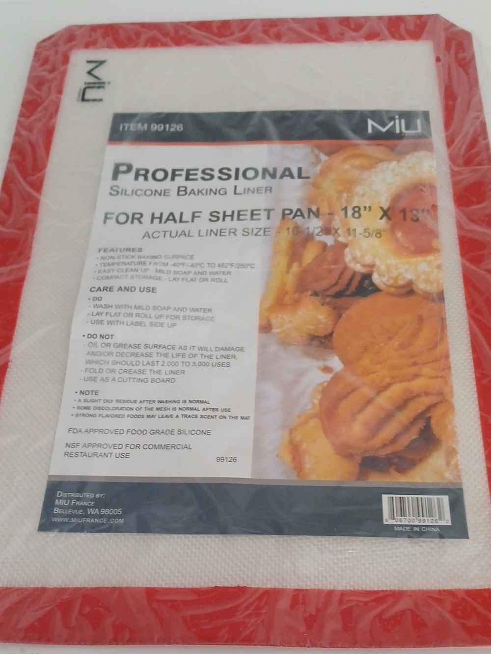 Professional Silicone Baking Liner